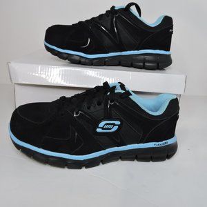 Skechers safety toe shoes, Slip Resistant, Woman's CSA certified. brand new